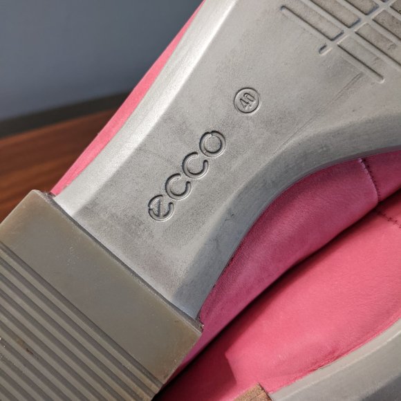 Ecco pom pom pointed toe ballet flats pink/fushia - Picture 10 of 10